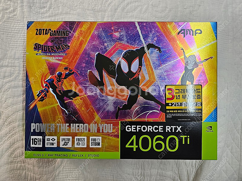 조텍 Zotac rtx4060ti 16gb 미개봉 새제...--0