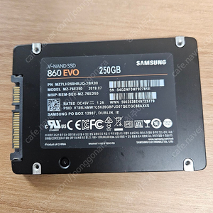 [청주] 삼성 860evo 250gb 팝니다.