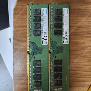 [경기 김포] 삼성 DDR4 - 2666 16GB 2장 판매합니다.