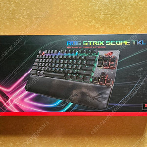 ASUS ROG STRIX SCOPE TKL DELUXE 영문(적축)