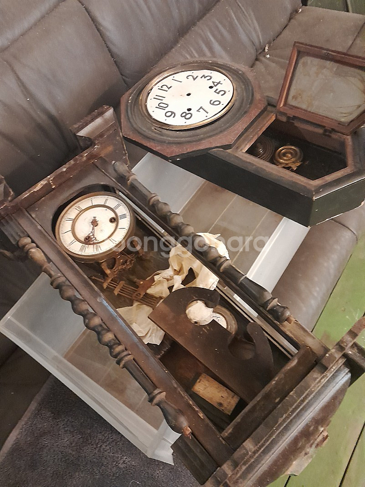 오래된 일본시계 부품용--0
