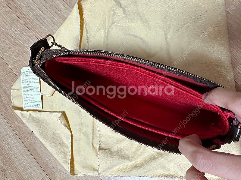 루이비통 에바클러치 다미에--5