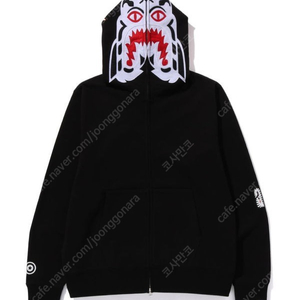 (새제품) 베이프 타이거 집업 후디 BAPE TIGER FULL ZIP HOODIE (XL, Black)