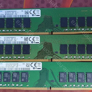삼성 램 16GB DDR4 PC4-2400T 3개 일괄 판매합니다