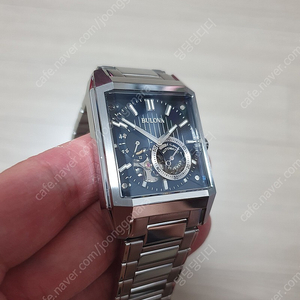 (추가 인하) 부로바 스퀘어 오픈하트 오토메틱 사각 시계 Bulova Square Openheart Automatic Watch (96A194)