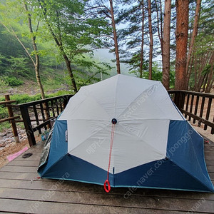데카트론 2초텐트 3인용 열차단 암막텐트 팝니다