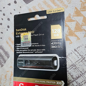 Sandisk Extreme Pro CZ880 (128GB) 미개봉 팔아요