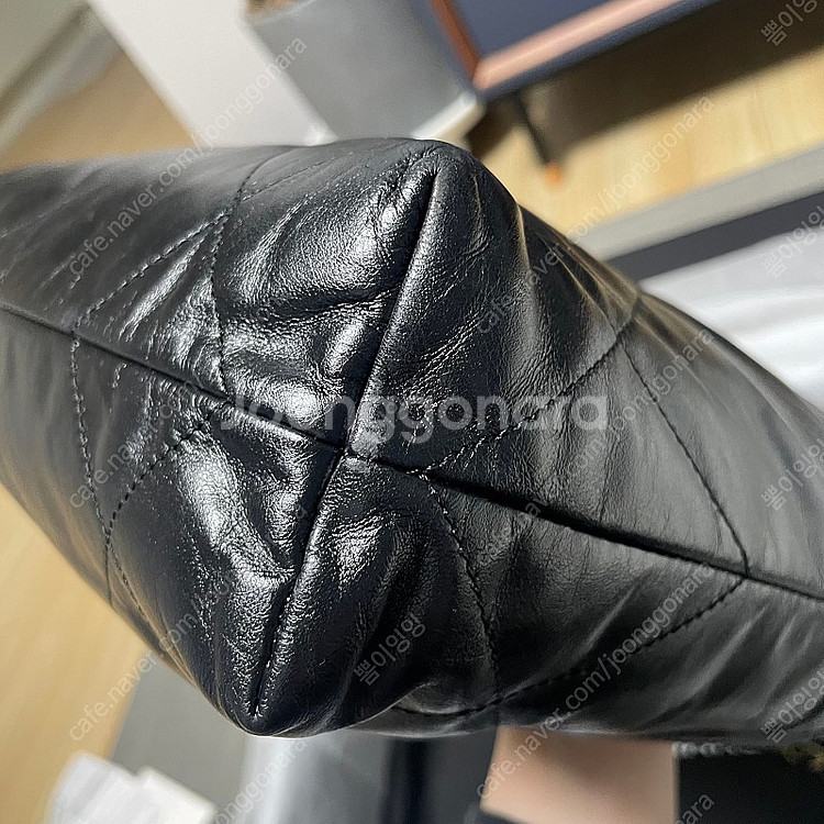 *정품*샤넬22백 스몰 골드--6