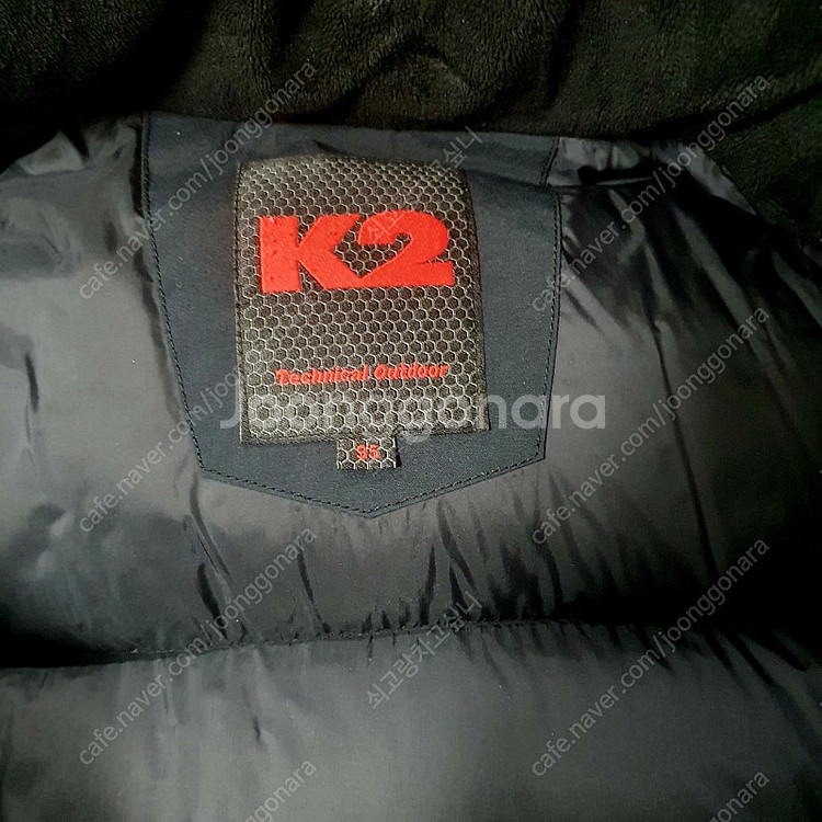 K2 알파인팀 패딩 800필(블랙,95사이즈)--7