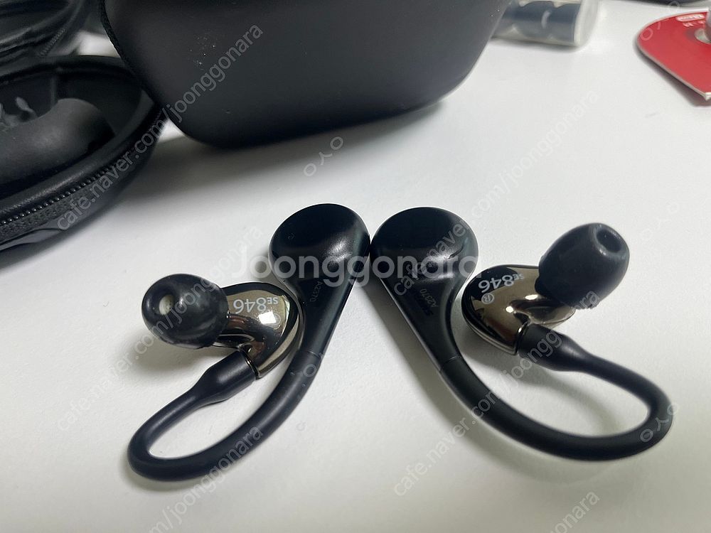 [A급] SHURE 슈어 SE846 인이어 브론즈 풀박...--9