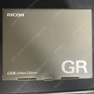 디카 똑딱이 리코 RICO GR3X Urban 어반 에디션 지알3X 새상품 정품 디지털 카메라