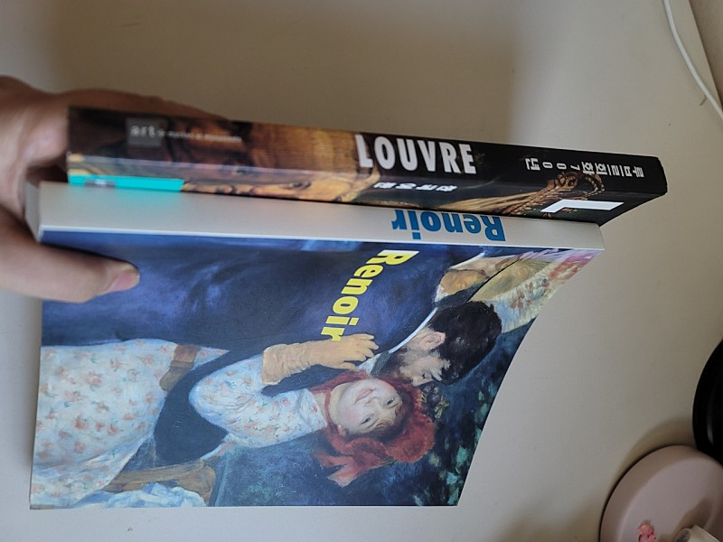 르누아르 루브르 도록--1