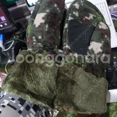 찬바람부는 날씨에 따듯한 밀리터리카모 벙어리 방한장갑 ...--6