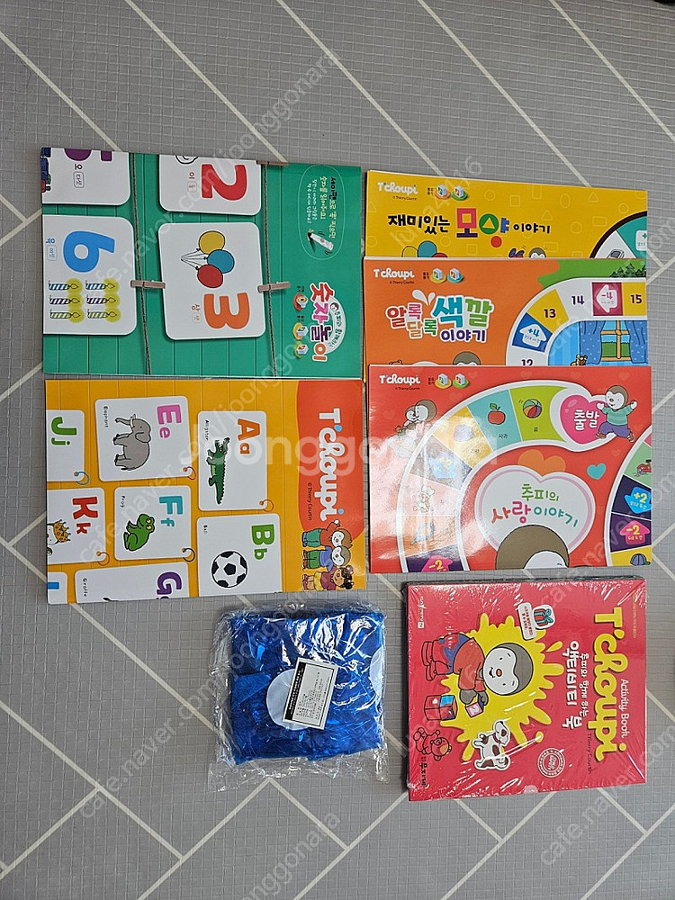 미개봉 새상품 추피 브로마이드, 워크북, 주사위--2