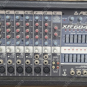 파워드믹서 peavey xr684 팝니다