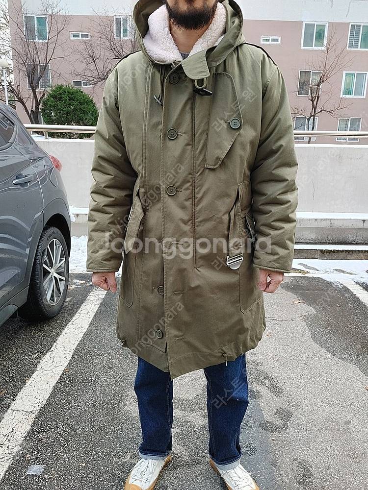 산드로 옴므 양털 야상패딩--7
