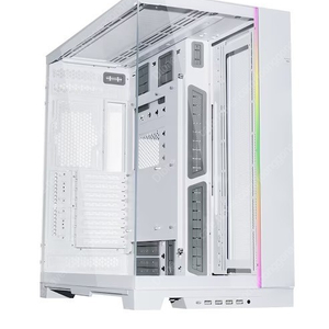 리안리 PC-O11D EVO XL (White)+업라이트 라이져 판매 합니다.