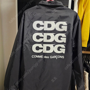 CDG 코치자켓 블랙 S사이즈