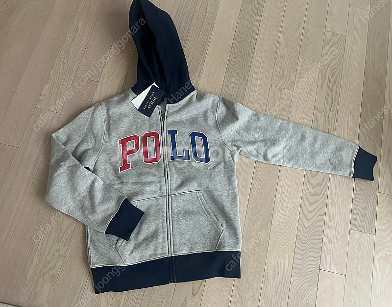폴로 보이즈 후드집업 POLO 후디 집업 새제품--4