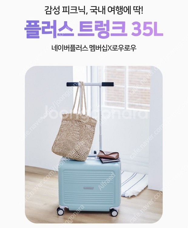 네이버 로우로우 캐리어 트렁크 35L--0