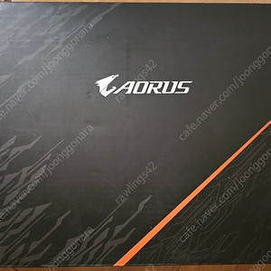 기가바이트 AORUS 15P KD-RT RTX3060 램32기가 SSD 1536기 게이밍 노트북