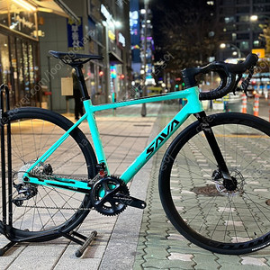 [진열상품] 주행거리0km!! SAVA 카본 로드바이크 CASSIS 카시스 R8000 ULTEGRA FULL SET (500Size)