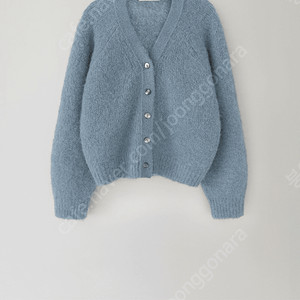 낫띵리튼 가디건 Volume alpaca cardigan (Baby blue)