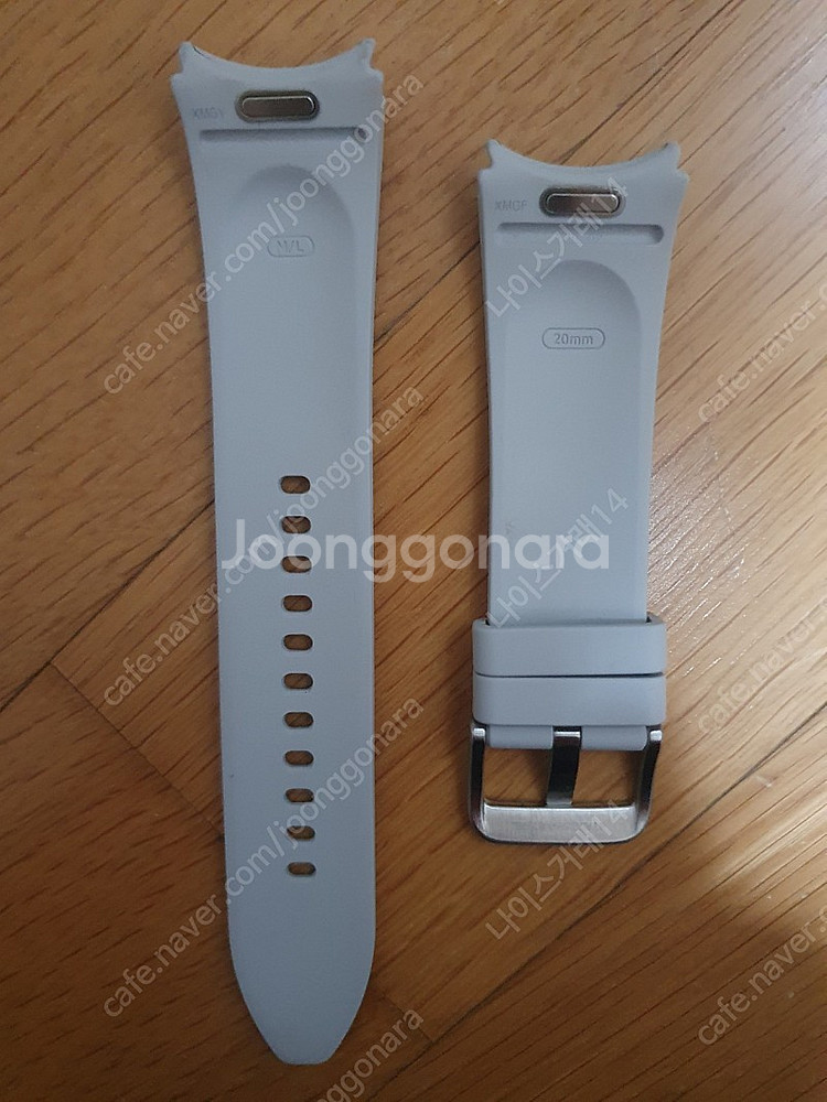 택포 미사용)갤럭시워치6 M/L사이즈 하이브리드 비건 스트랩--1