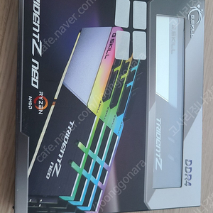 g.skill(지스킬) DDR4 3600 CL16 쿼드킷 팝니다. trident z neo c