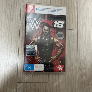 닌텐도 스위치 wwe2k18 팔아요