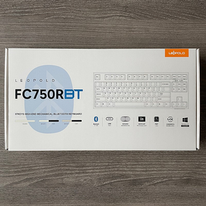 레오폴드 FC750RBT PD 화이트 투톤 한글