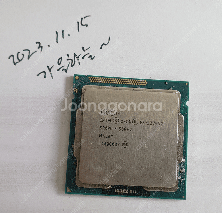 제온 E3-1270 v2 / E3-1245 v2 / E... | CPU/메인보드 | 중고나라