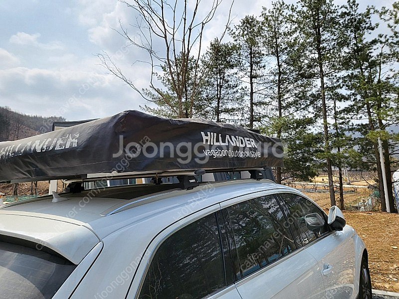 힐랜더 사파리 1900 루프탑텐트 + 어넥스 + 퀵어닝--3