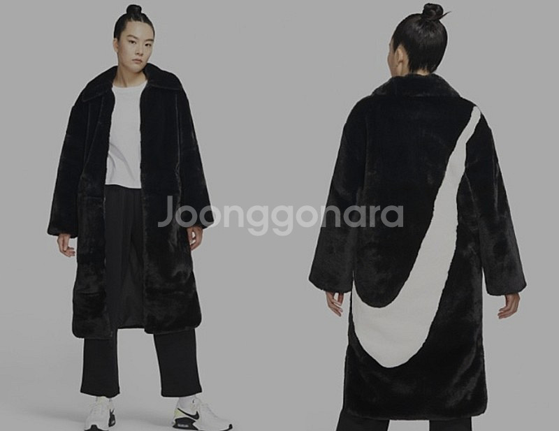 1개 M 정가269000 - 나이키 인조 밍크퍼 벨벳 ...--3