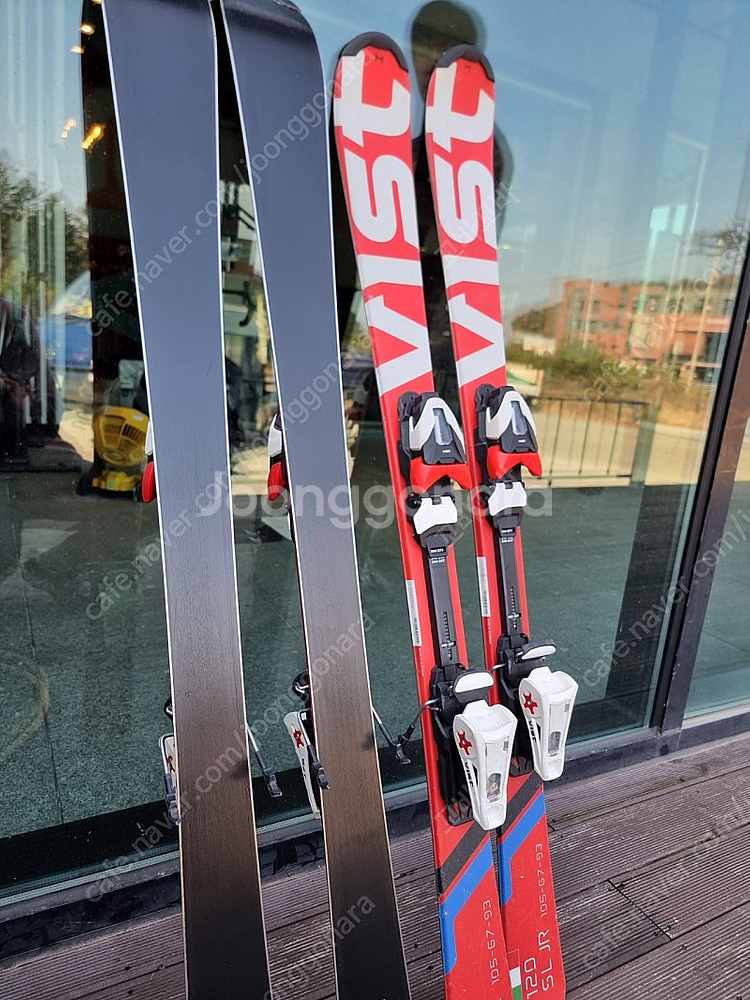 vist 주니어 스키 120 세트 판매합니다--0