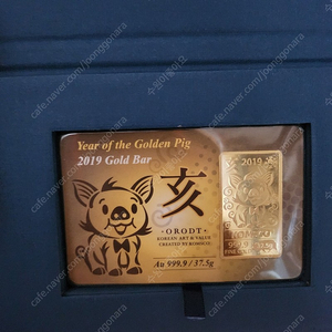 2019 황금돼지 골드바(37.5g / 10돈) 팝니다