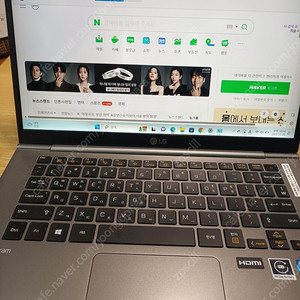 lg그램 14zd980 gx5bk 14인치 초경량 슬림노트북