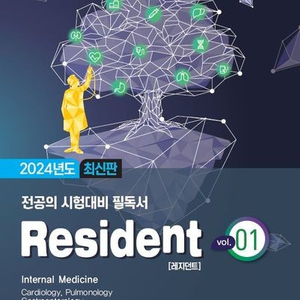 인턴 전공의 Resident 레지던트 2024 / 리얼 Real 2024 팔아요 (새 책)