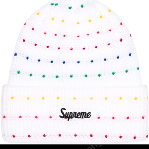 Supreme Loose Gauge Beanie White Multi - 23FW 슈프림 루스 게이지 비니 화이트 멀티 - 23FW 비니 한정품 새상품