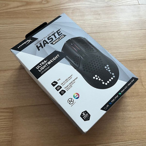 [팝니다] HyperX Pulsefire Haste Wireless Mouse 무선 게이밍 마우스 미개봉 새제품