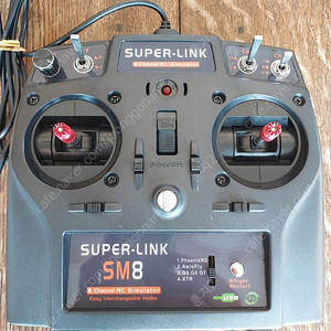 FPV 레이싱 드론용 시뮬레이터 컨트롤러 (SuperLink SM8 8CH RC)
