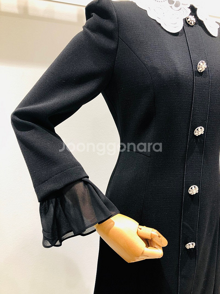 잇미샤 레이스 카라 원피스--7