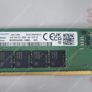 삼성 DDR5 16G 5600 데스크탑 메모리 1개 택포