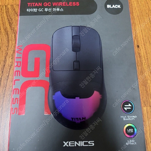 Xenics 제닉스 TITAN GC 핫스왑 게이밍마우스