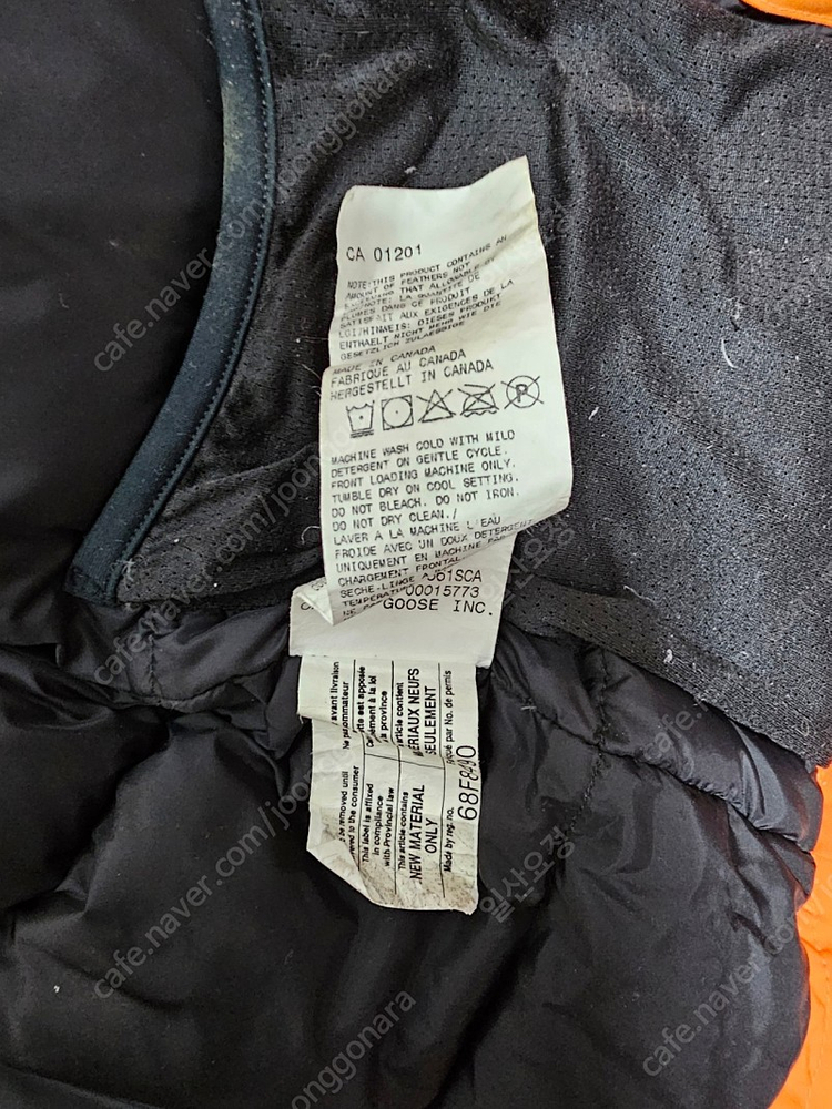 캐나다구스 키즈 패딩 다운점퍼 사이즈 M (10-12) 이미지