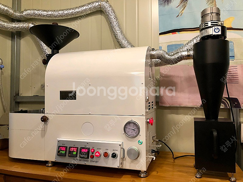 커피 로스터기 이지스터 1.8kg LNG (LPG버너 ...--0
