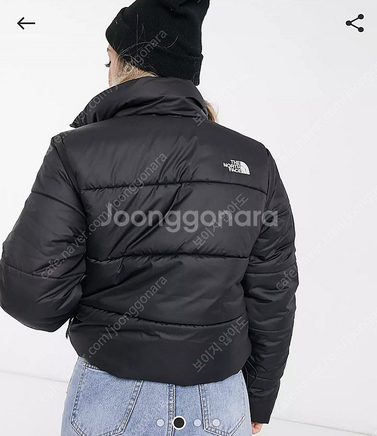 노스페이스 사이쿠루 크롭 숏 패딩 푸퍼 M, L 새상품--1