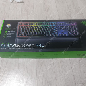 Razer Blackwidow v3 pro 영문 레이저 블랙위도우 V3 프로 (황축)