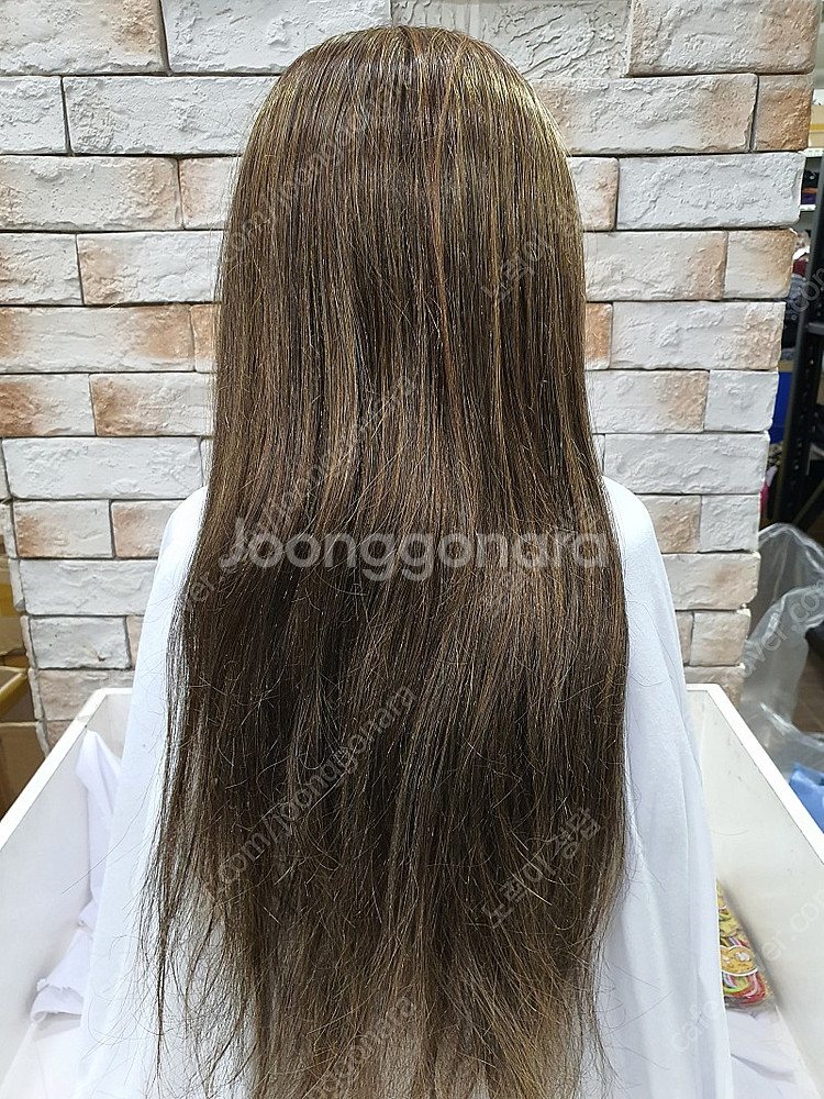 통가발.헤어마네킹.새제품,연습용가발,추가증정--1