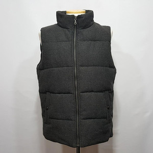 Uniqlo wool blend herringbone vest coats - 유니클로 울블렌드 헤링본 패딩조끼 XL